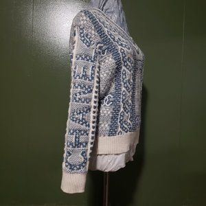 Chanel sweater jumper logo embellished 38 unisex